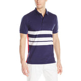 French Connection Men's Black Bayard Short Sleeve Polo